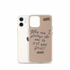 Broken Promises Co Text First IPhone Case Phone Cases