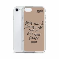 Broken Promises Co Text First IPhone Case Phone Cases