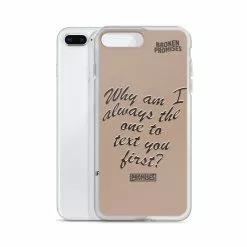 Broken Promises Co Text First IPhone Case Phone Cases