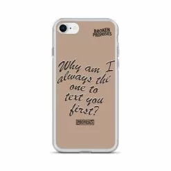 Broken Promises Co Text First IPhone Case Phone Cases