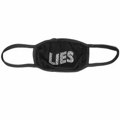 CASH Lies Rhinestone Face Covering