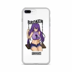 Broken Promises Company Phone Cases Broken Anime Girl IPhone Case