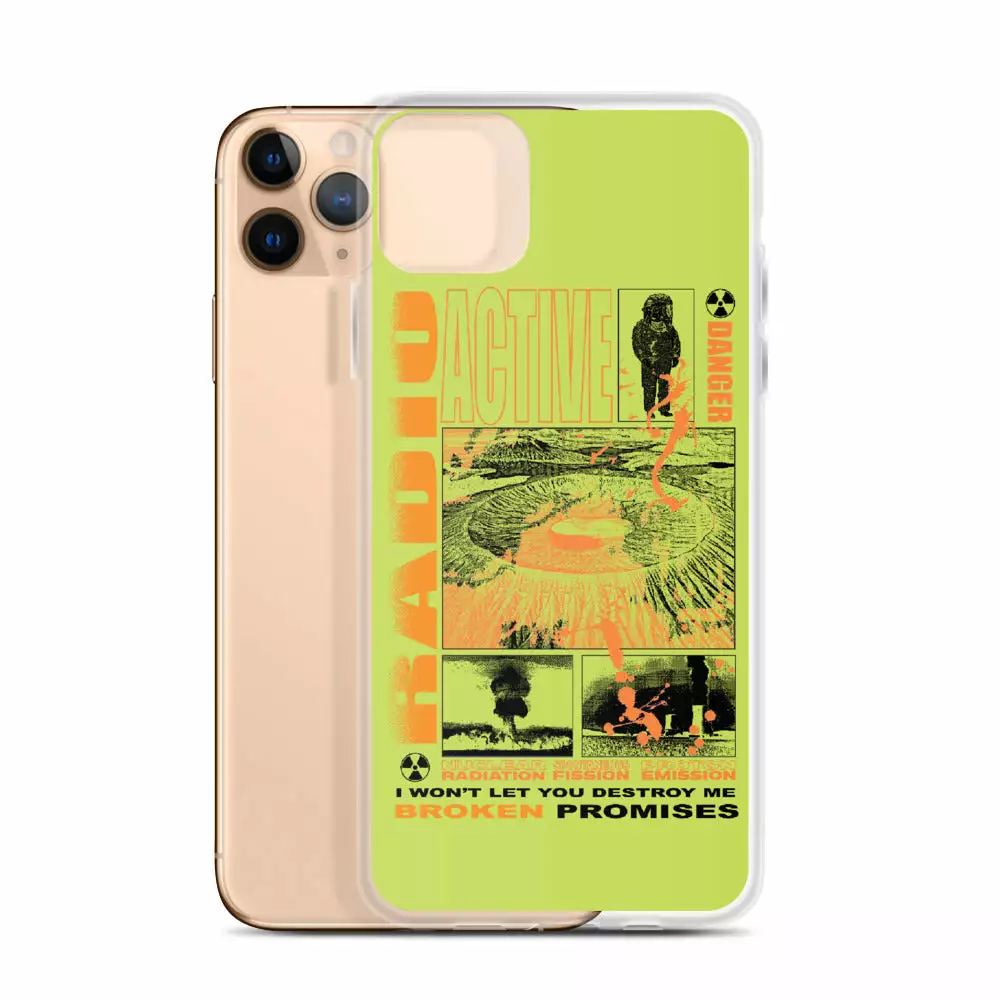 Broken Promises Co Radioactive Neon IPhone Case