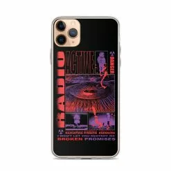 Broken Promises Co Phone Cases Radioactive Black IPhone Case