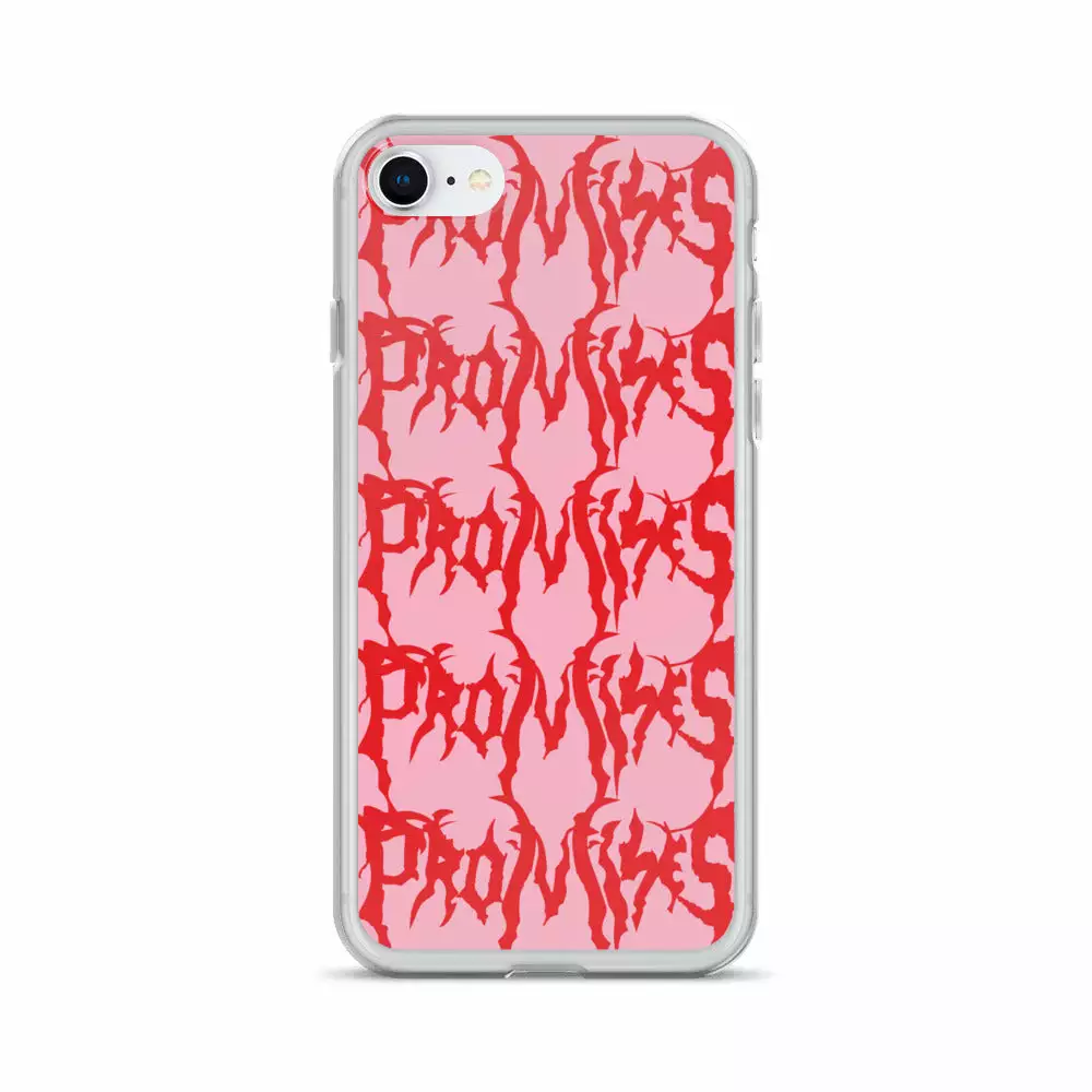 Broken Promises Company Graveyard Pink IPhone Case