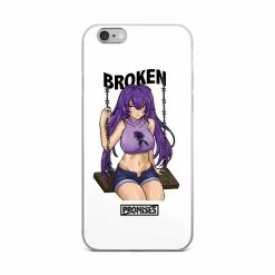 Broken Promises Company Phone Cases Broken Anime Girl IPhone Case