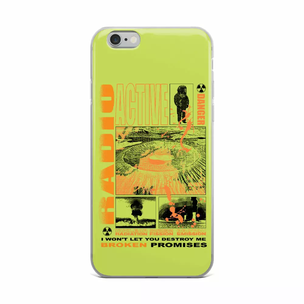 Broken Promises Co Radioactive Neon IPhone Case