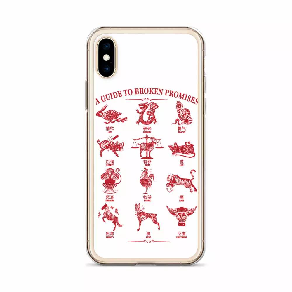 Broken Promises Co Phone Cases Lunar Guide IPhone Case
