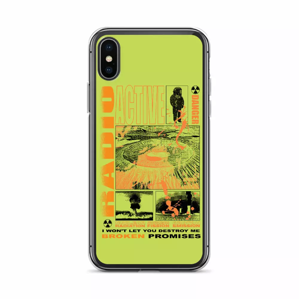 Broken Promises Co Radioactive Neon IPhone Case