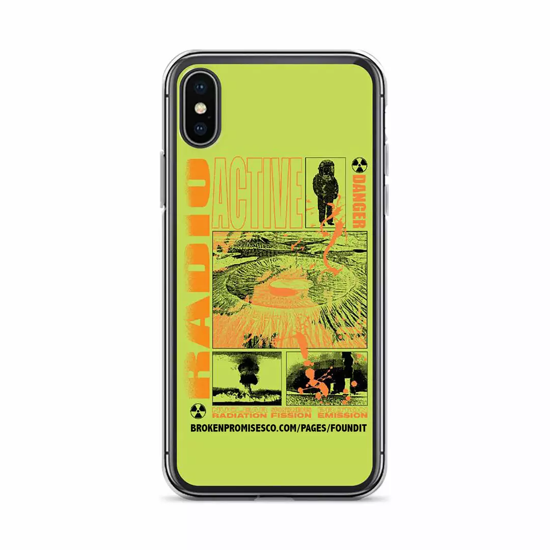 Broken Promises Co Radioactive Neon IPhone Case