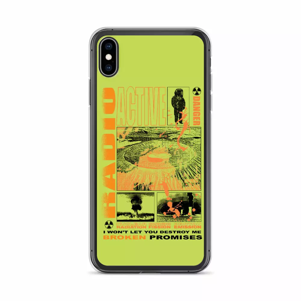 Broken Promises Co Radioactive Neon IPhone Case