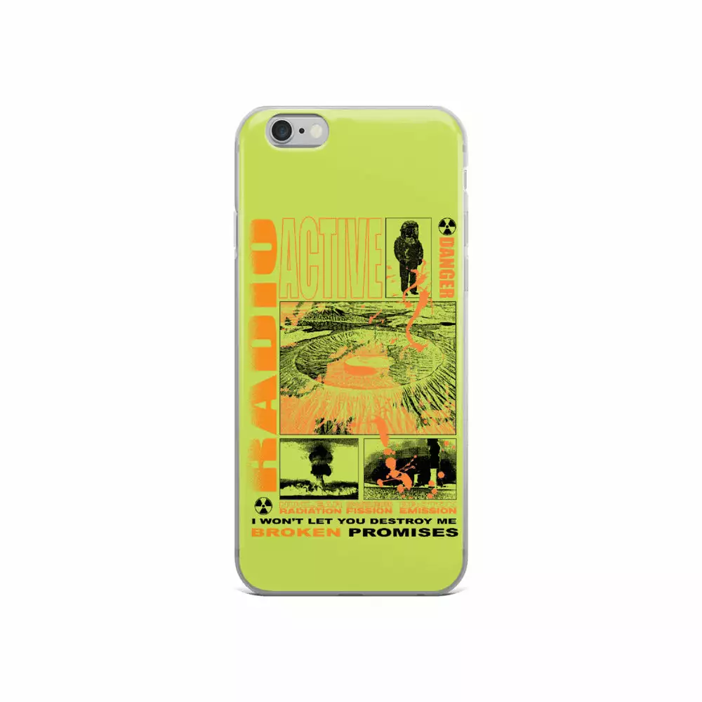 Broken Promises Co Radioactive Neon IPhone Case