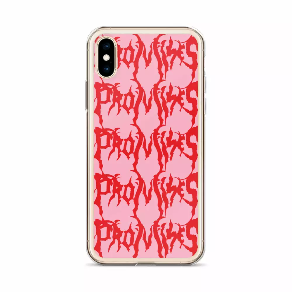 Broken Promises Company Graveyard Pink IPhone Case