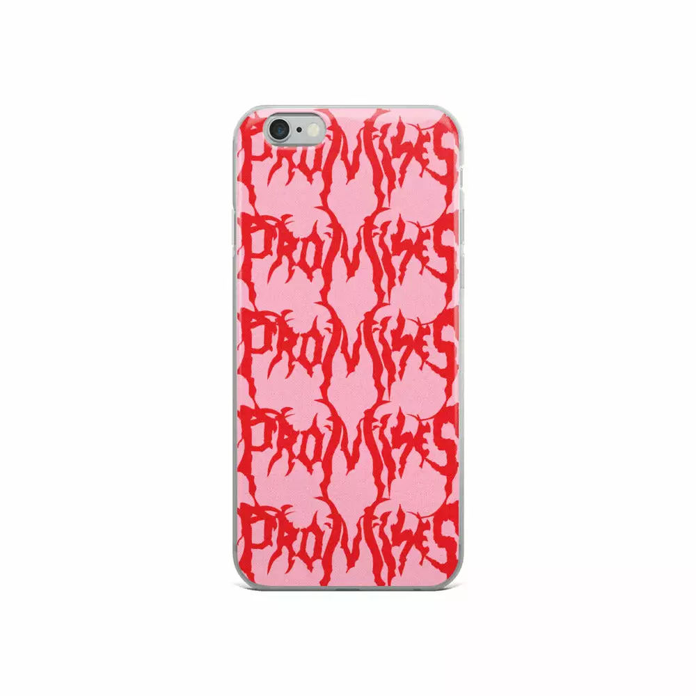 Broken Promises Company Graveyard Pink IPhone Case