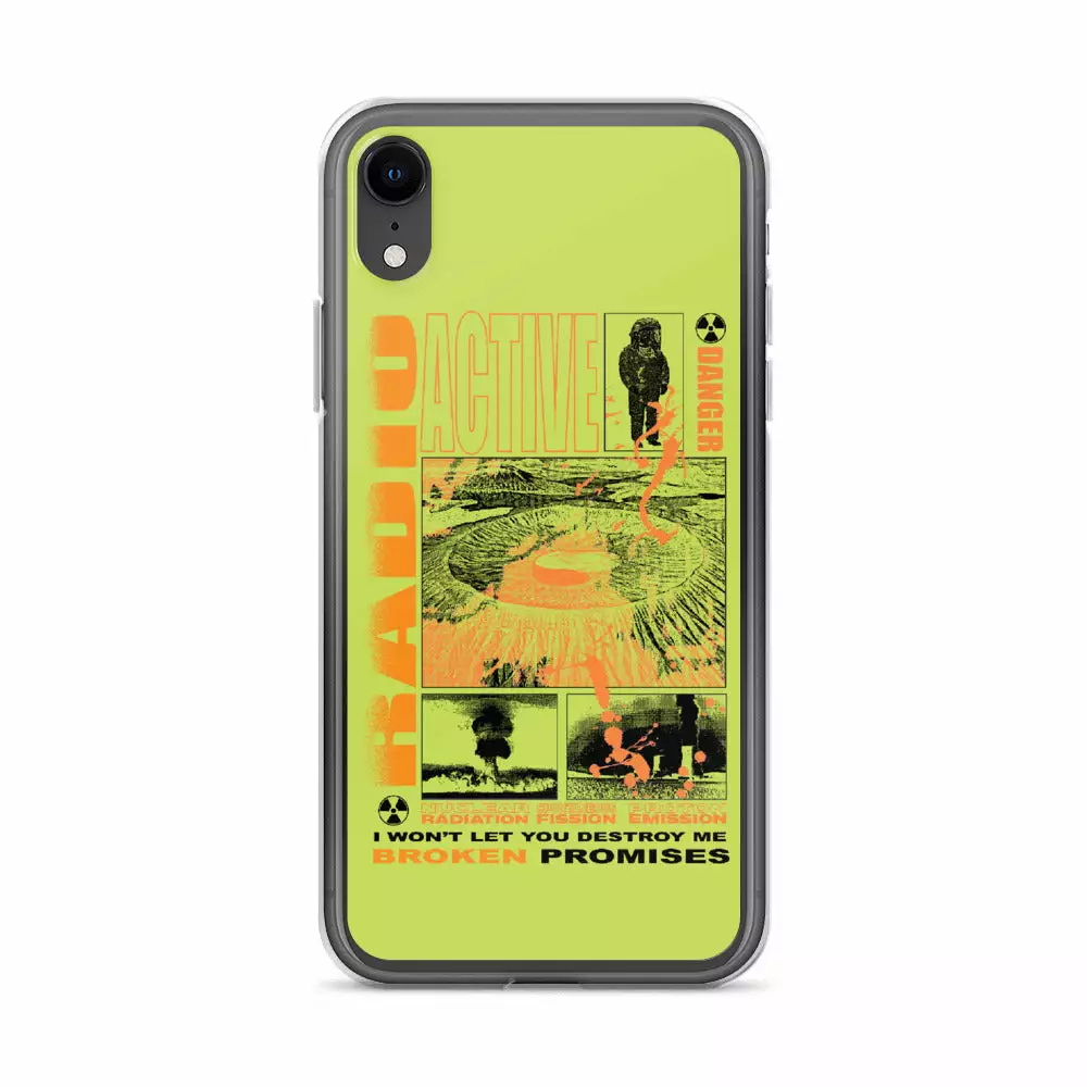 Broken Promises Co Radioactive Neon IPhone Case