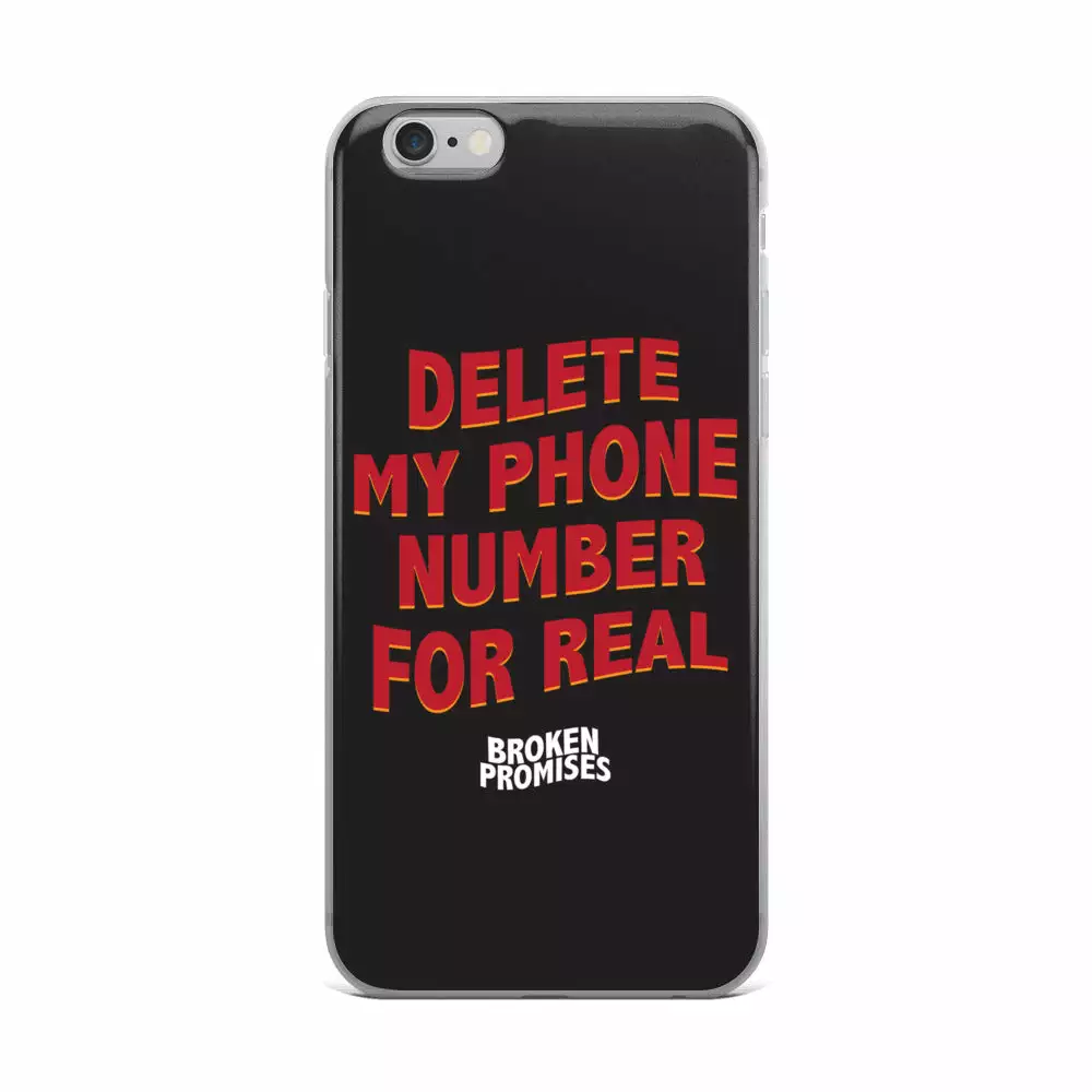 Broken Promises Company Phone Cases On Call IPhone Case