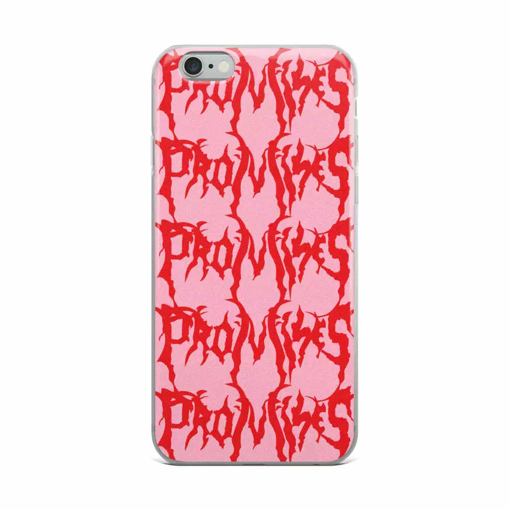 Broken Promises Company Graveyard Pink IPhone Case
