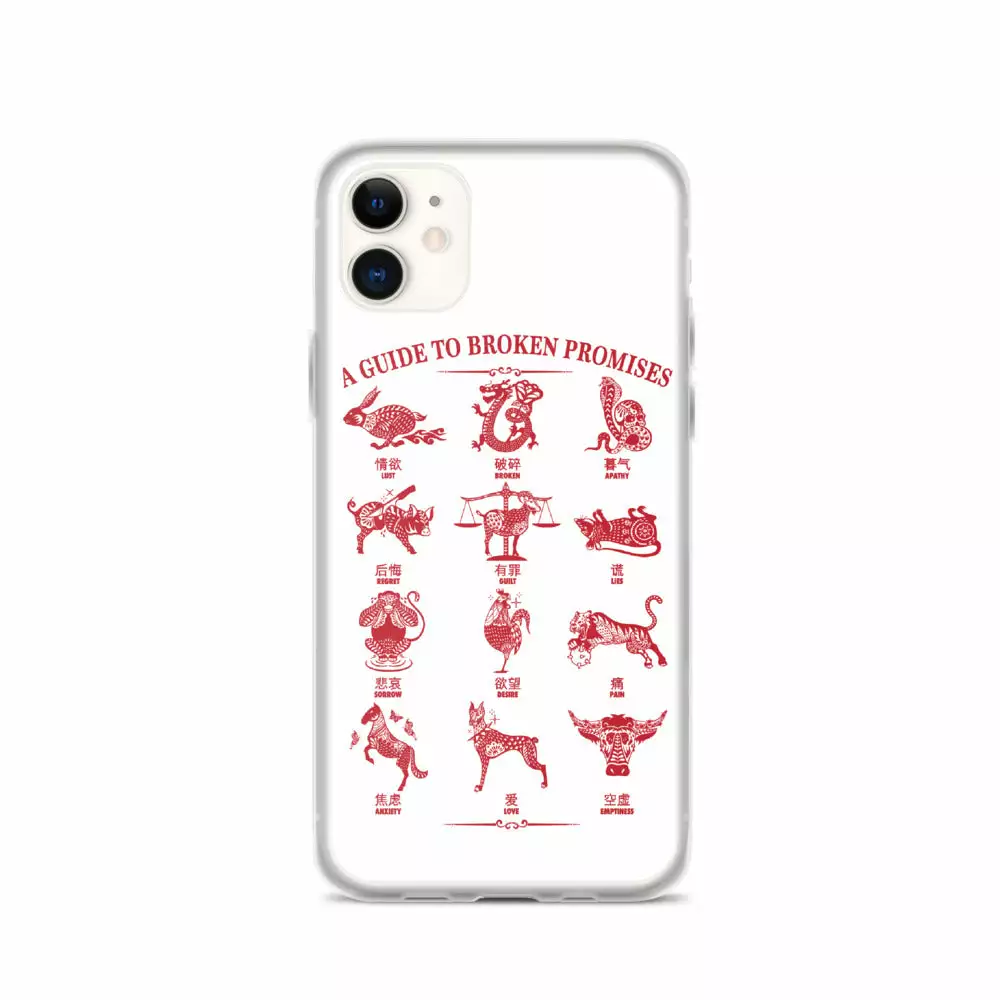 Broken Promises Co Phone Cases Lunar Guide IPhone Case