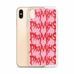 Broken Promises Company Graveyard Pink IPhone Case