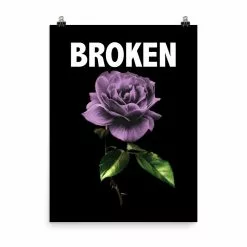 Broken Promises Company Room Thornless Poster