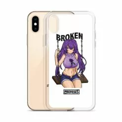 Broken Promises Company Phone Cases Broken Anime Girl IPhone Case