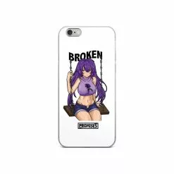 Broken Promises Company Phone Cases Broken Anime Girl IPhone Case