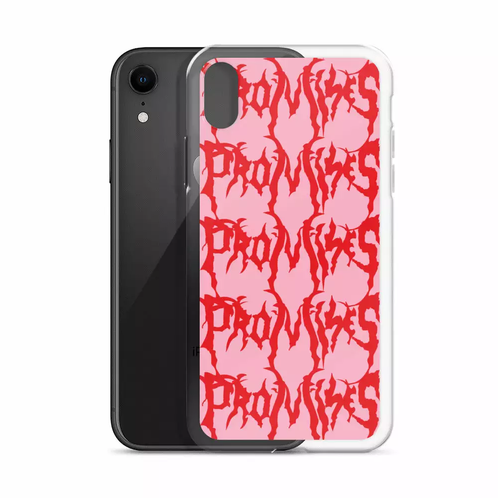 Broken Promises Company Graveyard Pink IPhone Case