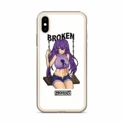 Broken Promises Company Phone Cases Broken Anime Girl IPhone Case