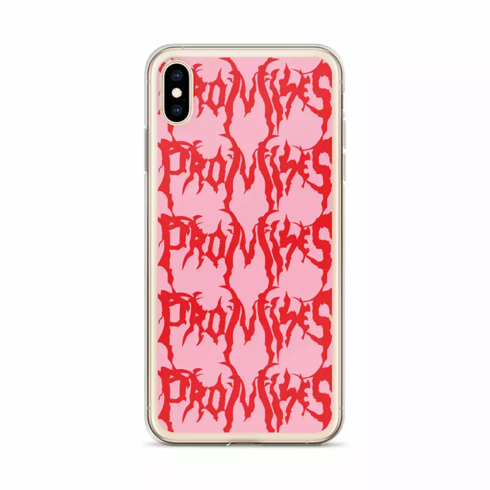 Broken Promises Company Graveyard Pink IPhone Case