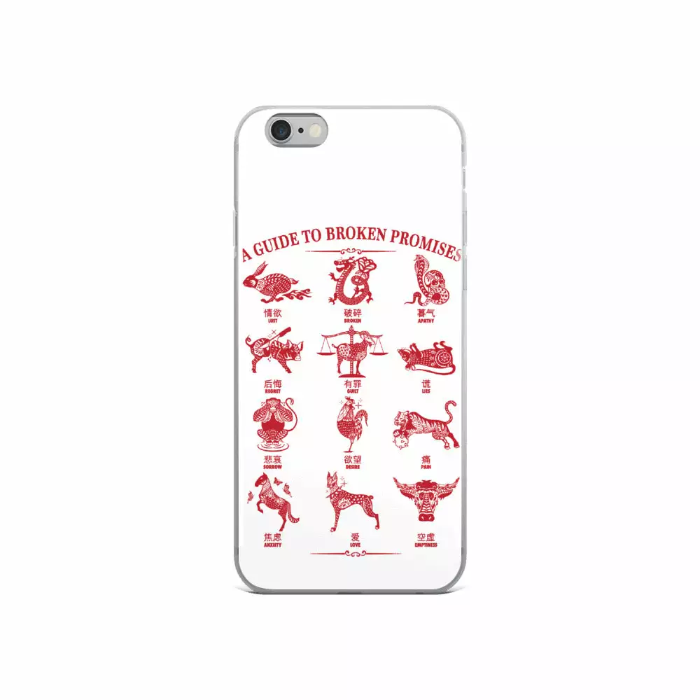 Broken Promises Co Phone Cases Lunar Guide IPhone Case