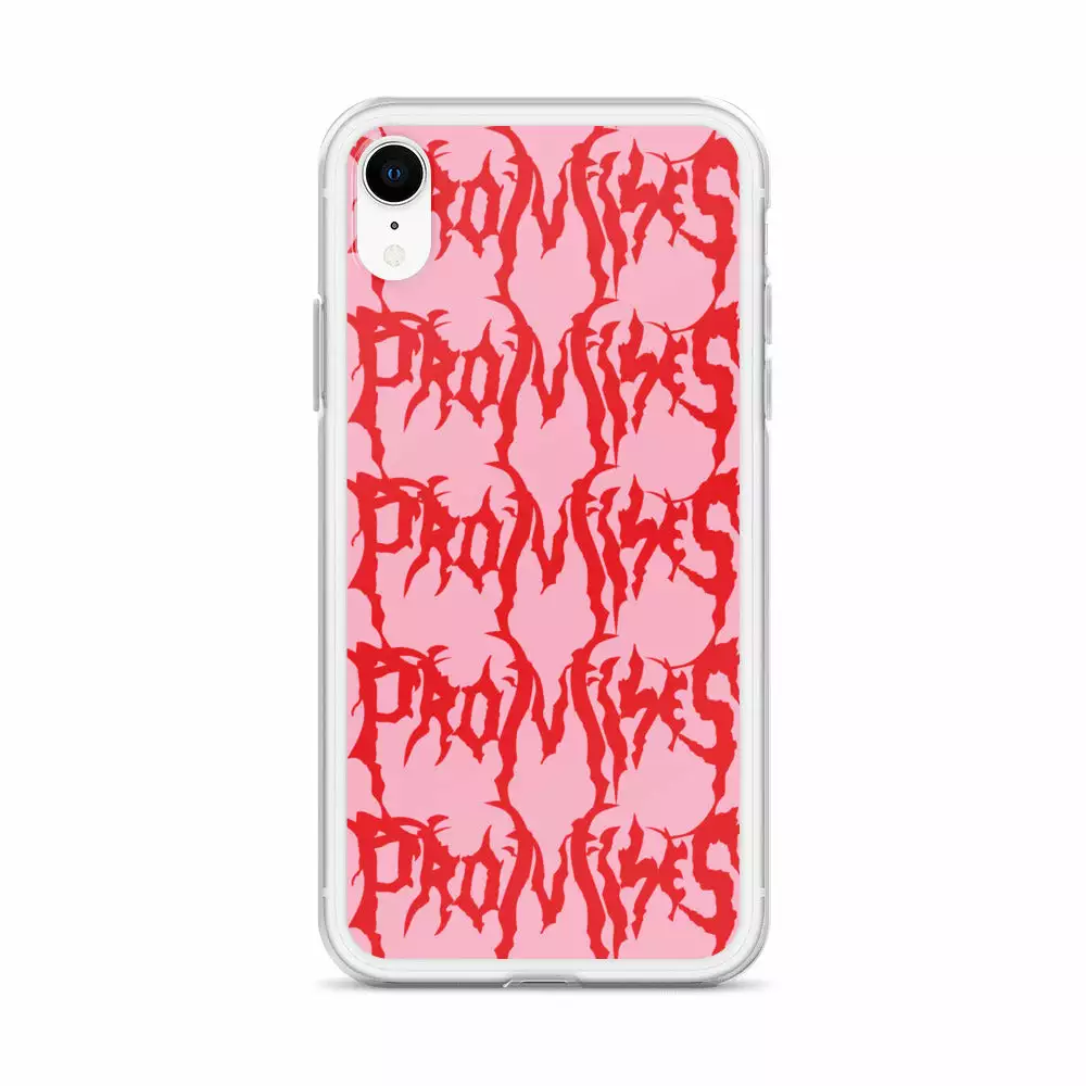 Broken Promises Company Graveyard Pink IPhone Case