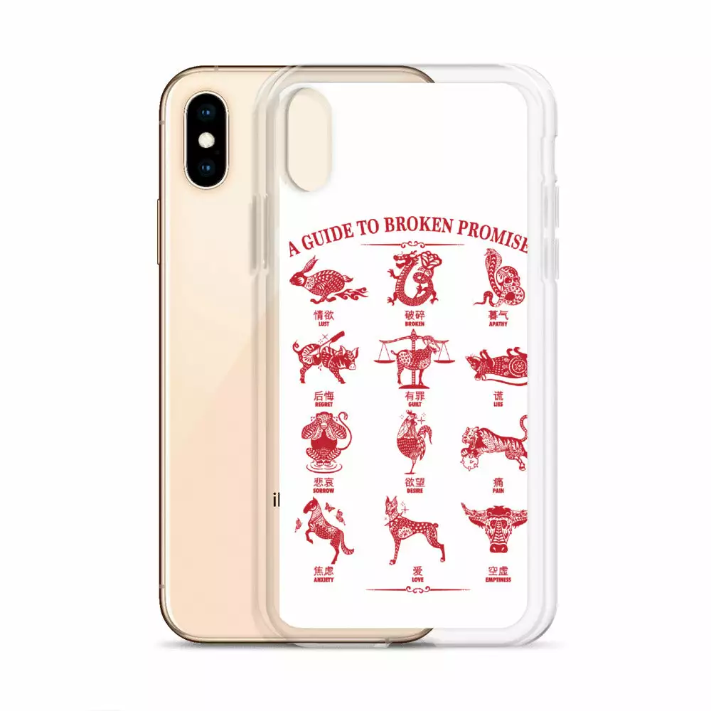 Broken Promises Co Phone Cases Lunar Guide IPhone Case