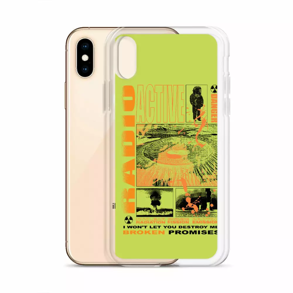 Broken Promises Co Radioactive Neon IPhone Case