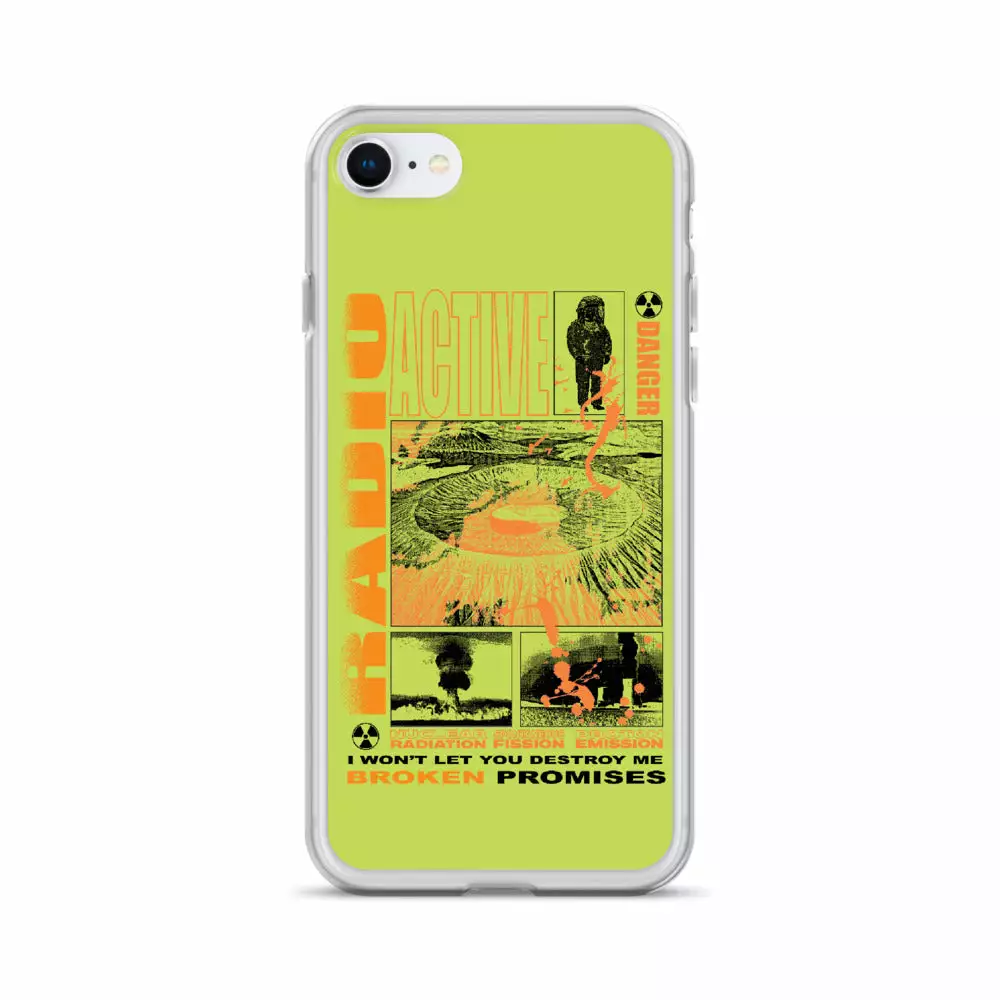 Broken Promises Co Radioactive Neon IPhone Case