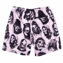BROKEN PROMISES Bottoms Reaper Guide Shorts Pink