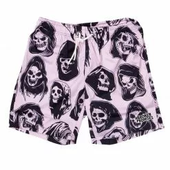 BROKEN PROMISES Bottoms Reaper Guide Shorts Pink