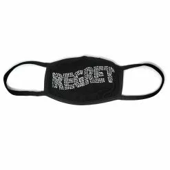 CASH Regret Rhinestone Face Covering