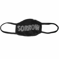 CASH Sorrow Rhinestone Face Covering