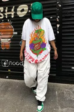 CASH BPxMTN DEW Down In Flames V-Dye Tee Shirts